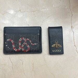 Gucci card holder and money clip!